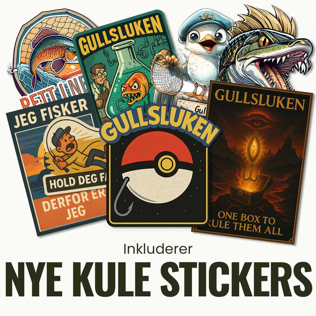 Gaveabonnement – Gullslukens Mystiske Fiskeboks