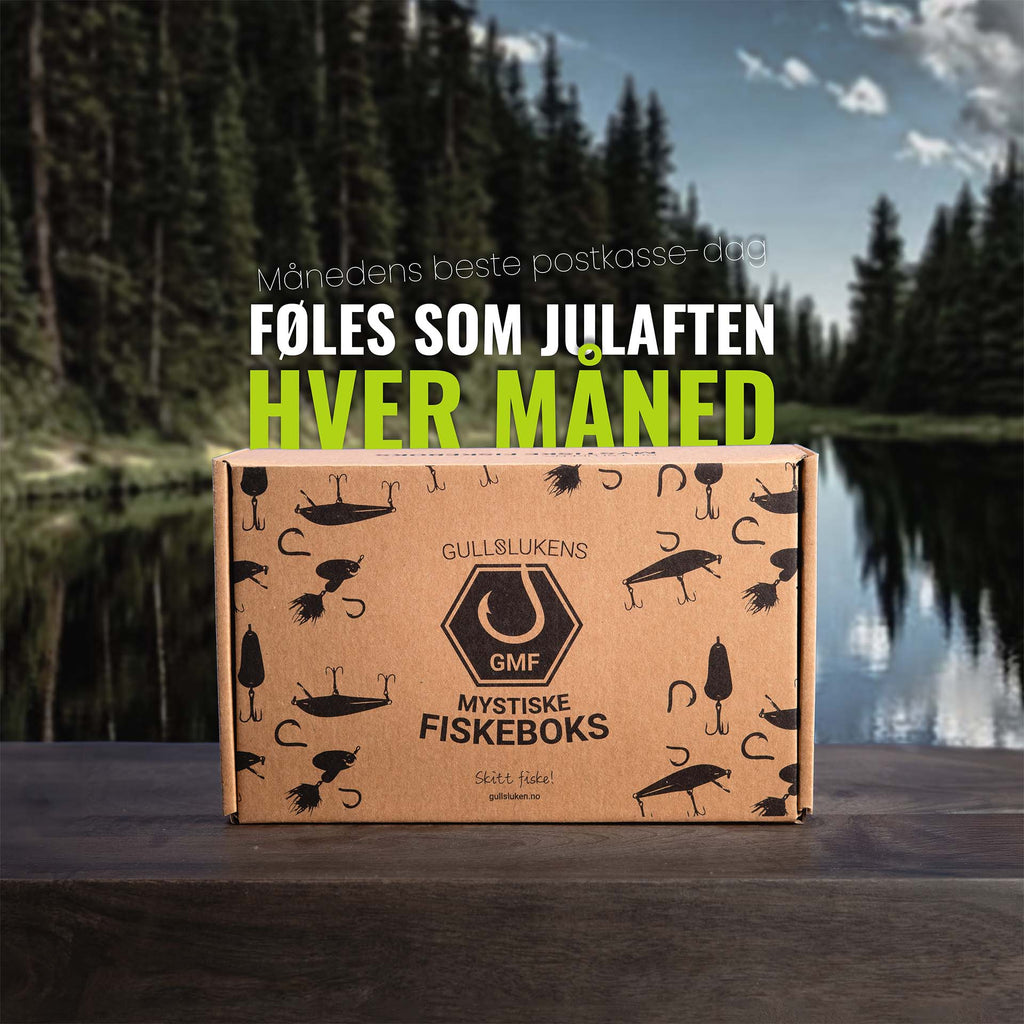 Gaveabonnement – Gullslukens Mystiske Fiskeboks