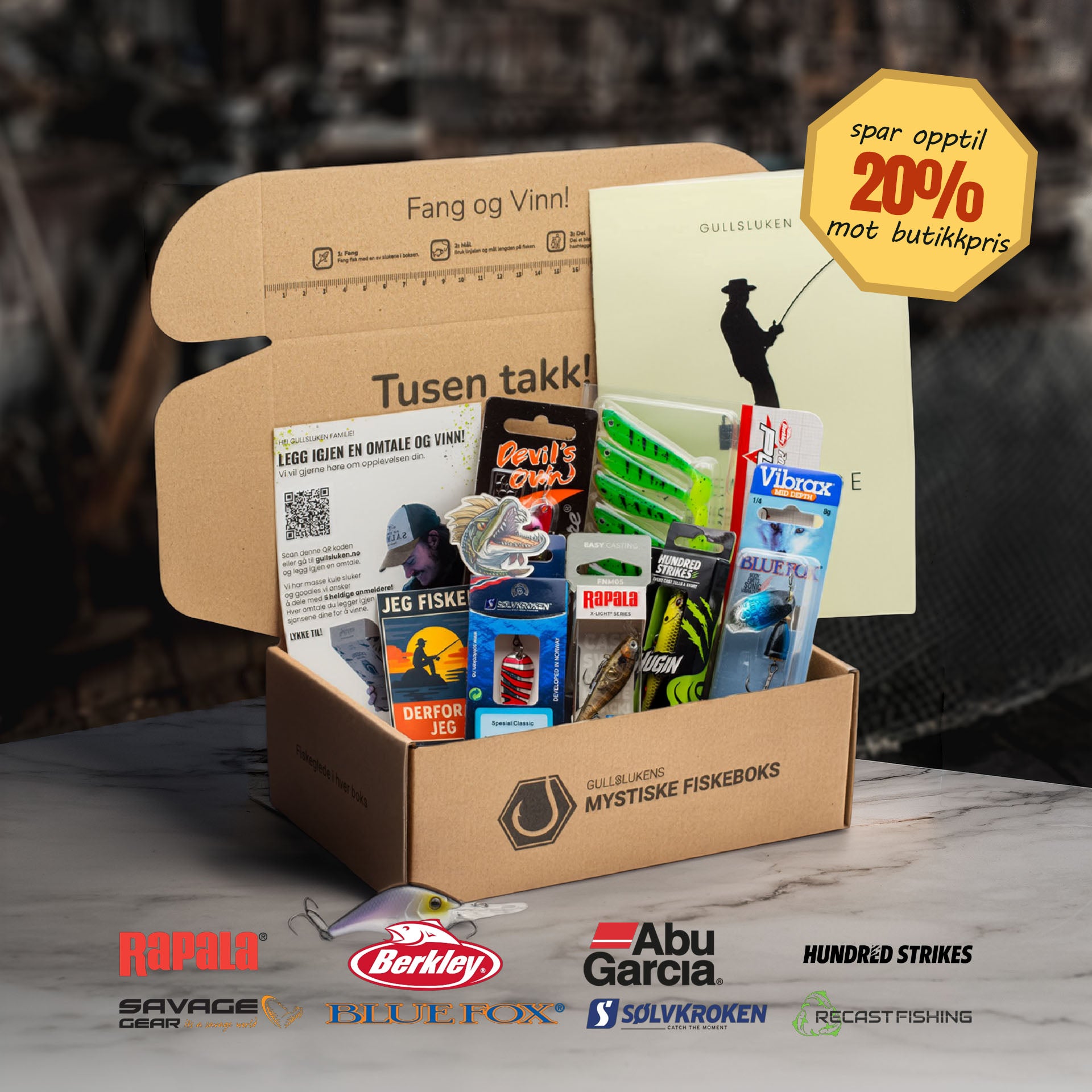 Gullslukens Mystiske Fiskeboks